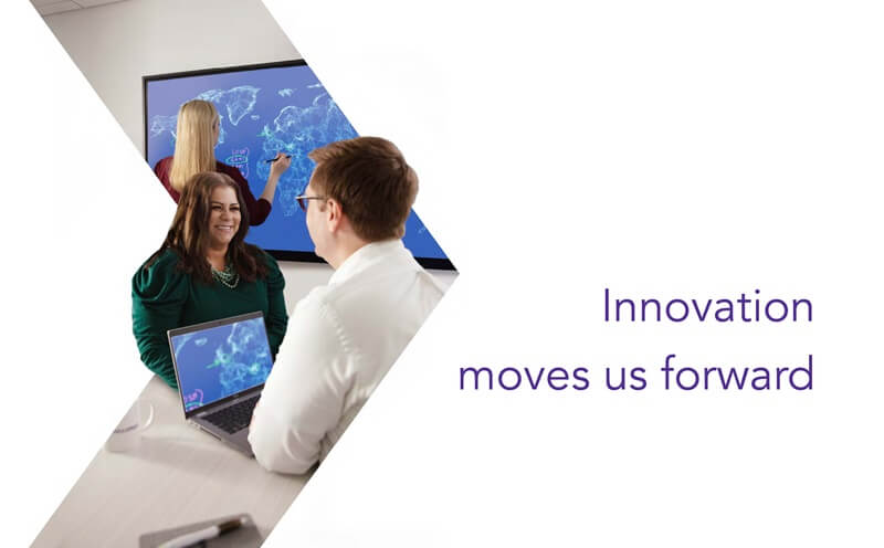 Innovation moves us forward