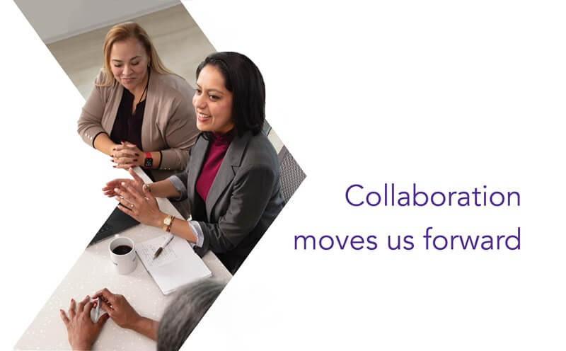 Collaboration moves us forward